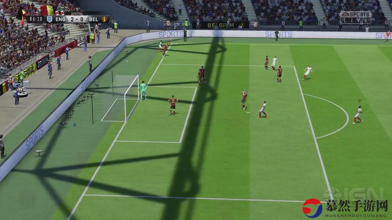 《FIFA 19》求生模式完整比赛演示 英格兰VS比利时