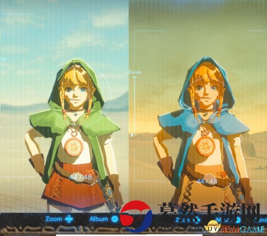 《塞尔达传说：旷野之息》林克妹妹Linkle Mod演示