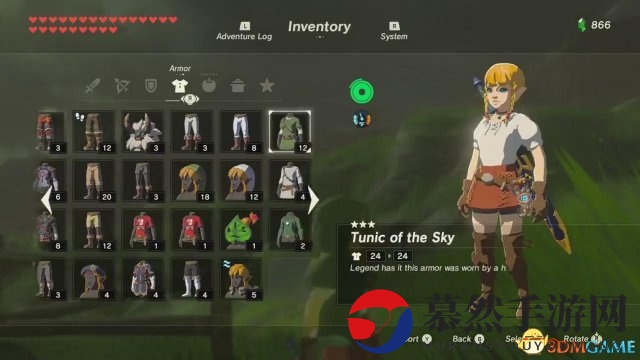 《塞尔达传说：旷野之息》林克妹妹Linkle Mod演示