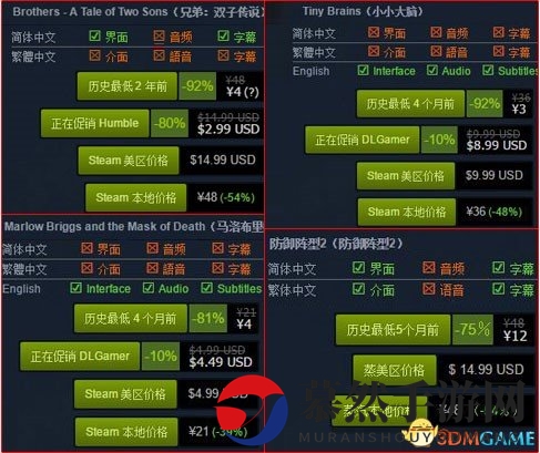 凤凰商城携手505GAME推出12元游戏特价包