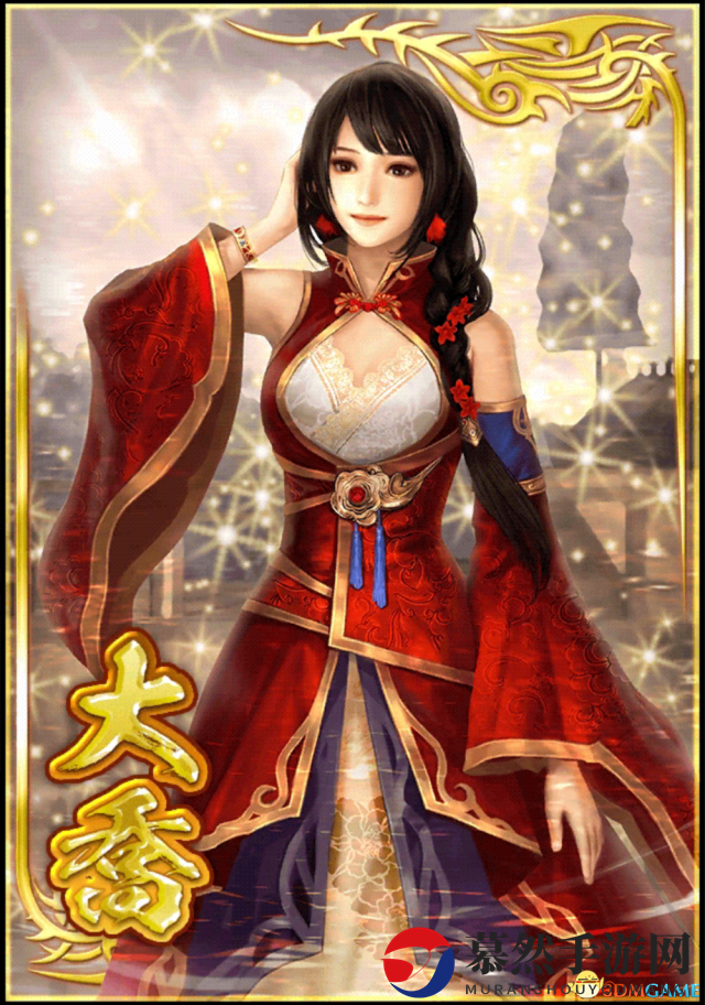白丝美娇妻 《真三国无双8》大乔人物设计图公开
