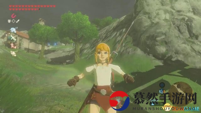 《塞尔达传说：旷野之息》林克妹妹Linkle Mod演示