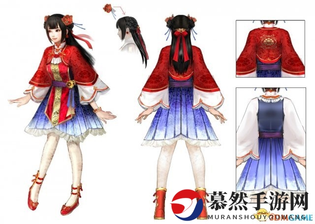 白丝美娇妻 《真三国无双8》大乔人物设计图公开