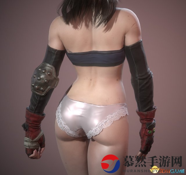 气质美丽性感！英雄联盟艺术师新创作FF7蒂法CG照