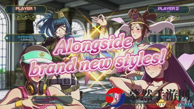 火舞变身性感仙女《SNK女格斗家大乱斗》服装预告