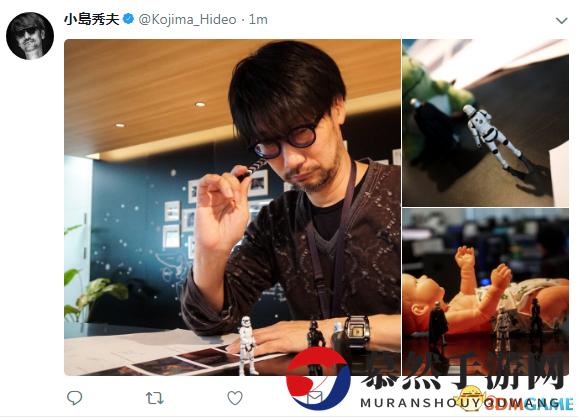 小岛秀夫晒婴儿和星战照片 暗示死亡搁浅星际元素？