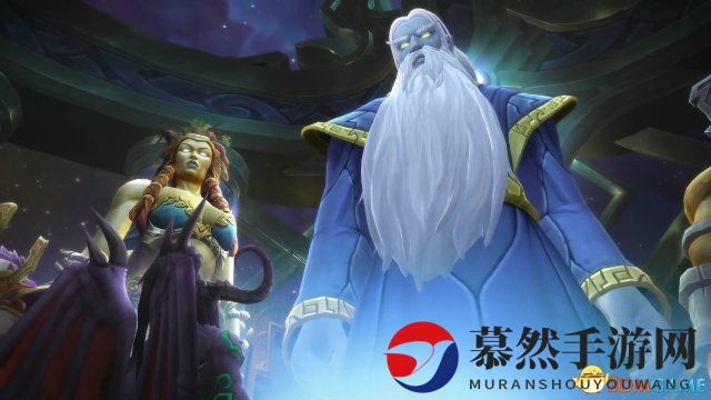 《魔兽》燃烧王座通关动画 萨格拉斯巨剑插地球
