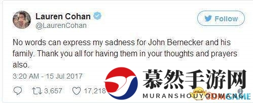 《行尸走肉》演员片场身亡 女友控诉剧组枉顾人命