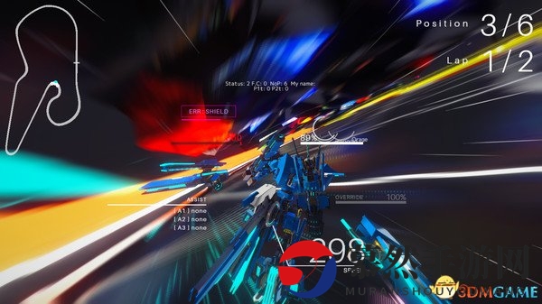 爆裂科幻前卫 机器人竞速《爆击艺术2》将登Steam