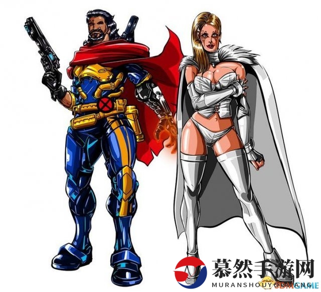 《守望先锋》版X战警炫酷画作 D.Va化身绯红女巫