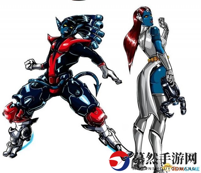 《守望先锋》版X战警炫酷画作 D.Va化身绯红女巫