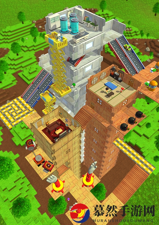 创意游戏性十足！万代全新沙盒RPG《忍者方盒》最新建筑篇情报