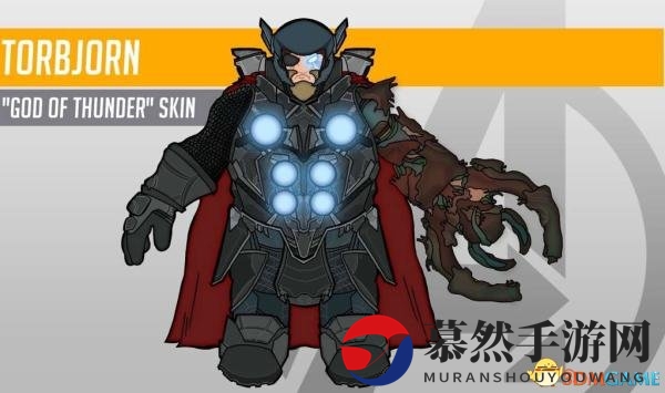 《复仇者联盟》乱入《守望先锋》原画 灭霸铁拳酷