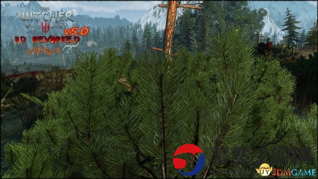 《巫师3》高清MOD对比截图 画质超越官方4K效果
