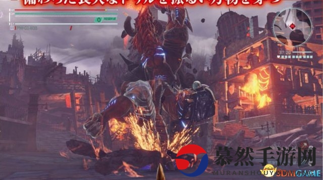 PS4《噬神者3》最新杂志扫图 猛男大战胸悍Boss