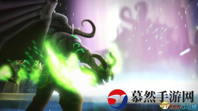 《魔兽》燃烧王座通关动画 萨格拉斯巨剑插地球