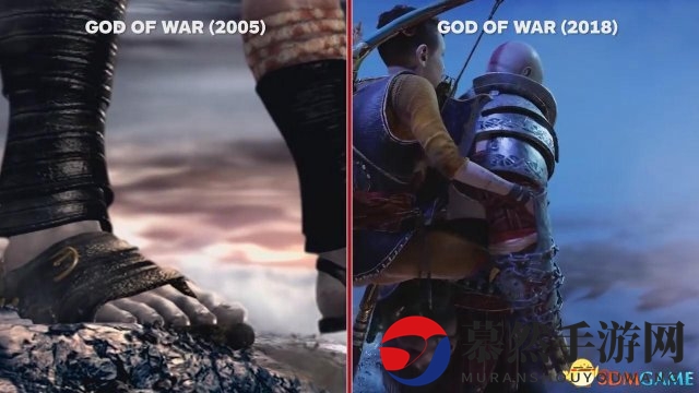 《战神》2005 VS 《战神》2018 年迈奎爷不输当年