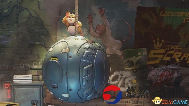 《守望先锋》新英雄破坏球上线预告 小仓鼠萌爆