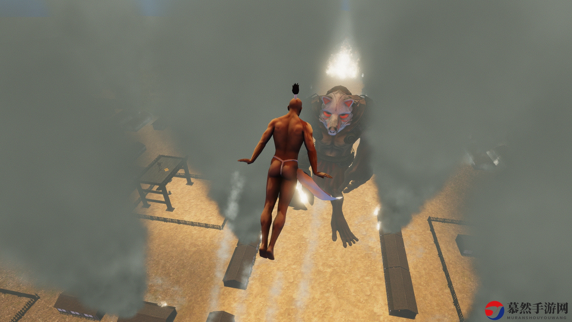 日本奇葩游戏《汗水》上架Steam 操作裸男灭火
