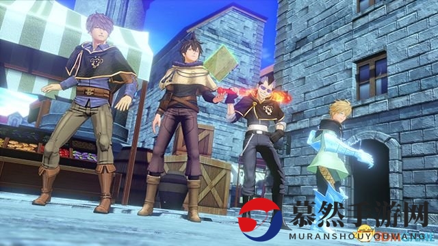 万代新作PS4《黑色五叶草：骑士四重奏》系统角色