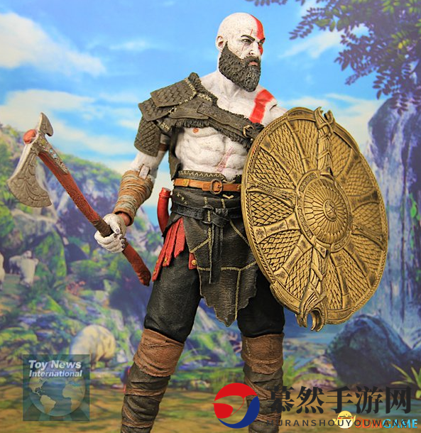 《战神4》玩家分享奎爷手办照 仿佛走进现实世界