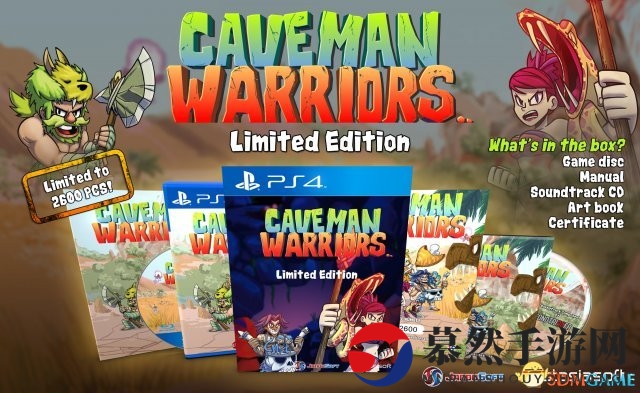 《Caveman Warriors》PS4版街机游戏确定发售日期