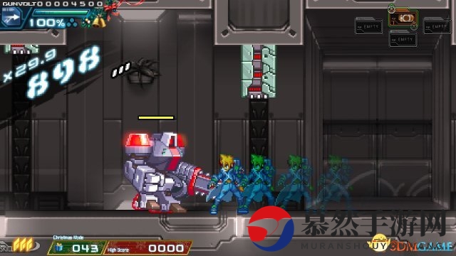 Switch《苍穹雷霆GUNVOLT》新圣诞节特别模式公开