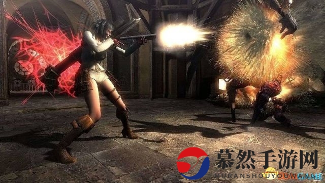 《鬼泣4特别版》蕾蒂战斗风格 体术枪械都不在话下