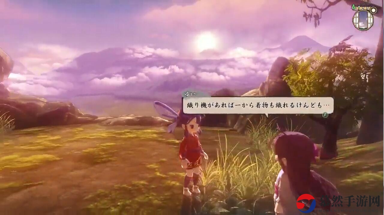 和风萝莉种田打怪《天穗的Sakuna姬》对话系统演示
